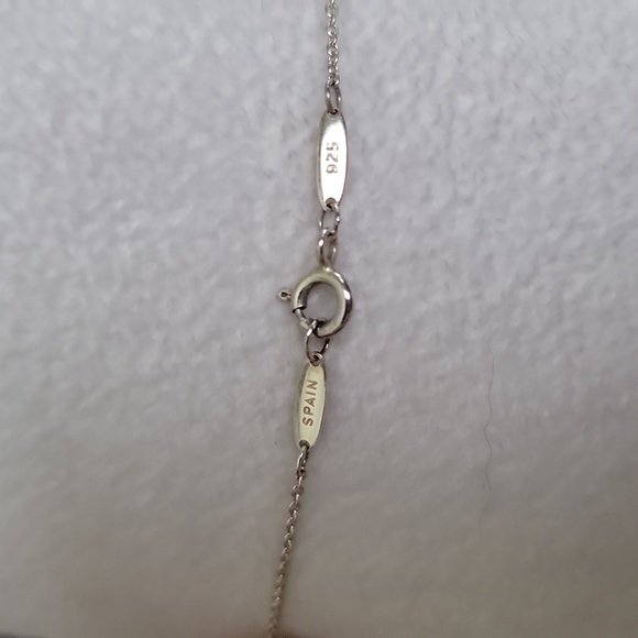 Tiffany & Co. Silver Open Teardrop Paloma Picasso Pendant Necklace - Picture 4 of 8